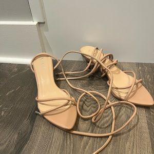 Never worn VICI wrap sandals